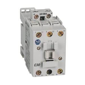 ALLEN BRADLEY 100-C12D10 IEC CONTACTOR, 120VAC COIL, SCREW TERMINALS, LINE SIDE, 12A, 1NO, 0NC