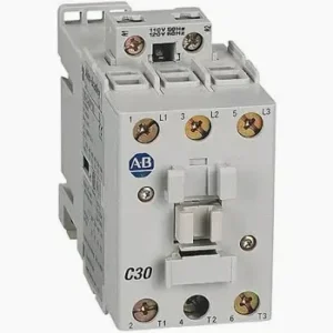 ALLEN BRADLEY 100-C30EJ10 100-C IEC CONTACTOR, 120VAC COIL, SCREW TERMINALS, LINE SIDE, 30A, 1NO, 0NC