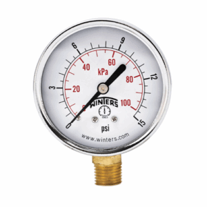 PEM211 High Pressure PSI Gauge