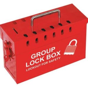 Group Lock Box for Lockout/Tagout