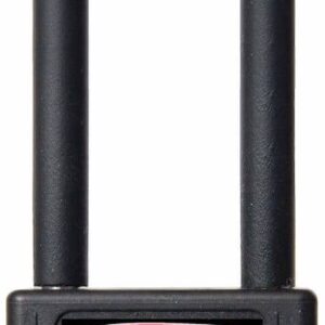Padlock, 3" Shackle, Black, Keyed Alike