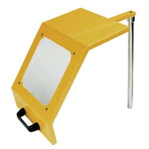 Steel Crossslide Travel Lathe Shield 12"W High Impact Poly Window