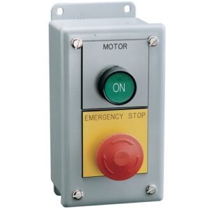 Remote Station With Motor On Push Button and Emergency-Stop Palm Button (VOS2000)